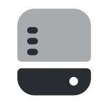 External Drive SVG Icon